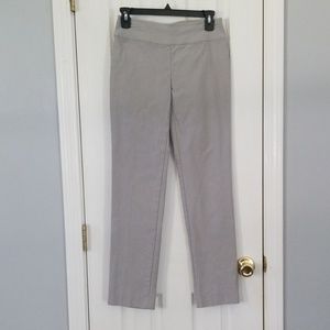 Gray slacks